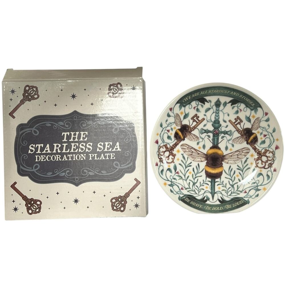 OwlCrate The Starless Sea Decorative Plate - Erin Morgenstern October 2025 YA